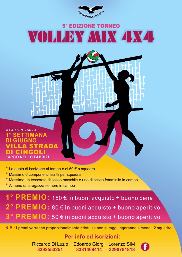 5° Torneo Volley Mix 4x4